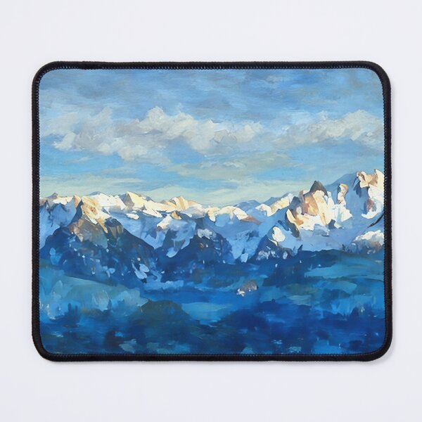 Item preview, Cascade Mountains Winter (Impressionist) designed and sold by flyscenicair.