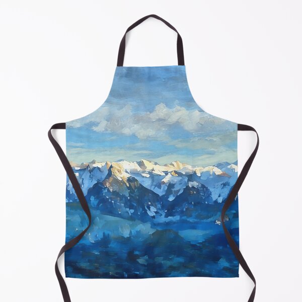 Item preview, Cascade Mountains Winter (Impressionist) designed and sold by flyscenicair.