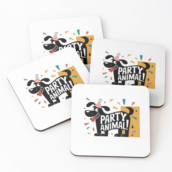 Item preview, party animal designed and sold by CanvaSnap ⭐⭐⭐⭐⭐.