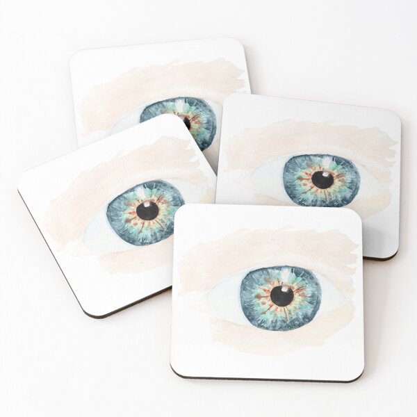 Item preview, Laramaars Eyeball, Watercolor and Pencil designed and sold by ellisartstudio.
