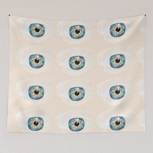 Item preview, Laramaars Eyeball, Watercolor and Pencil designed and sold by ellisartstudio.