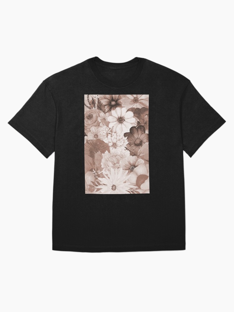 Thumbnail 3 of 7, Oversized T-Shirt, Vintage Flowers #2 designed and sold by OneDayArt.