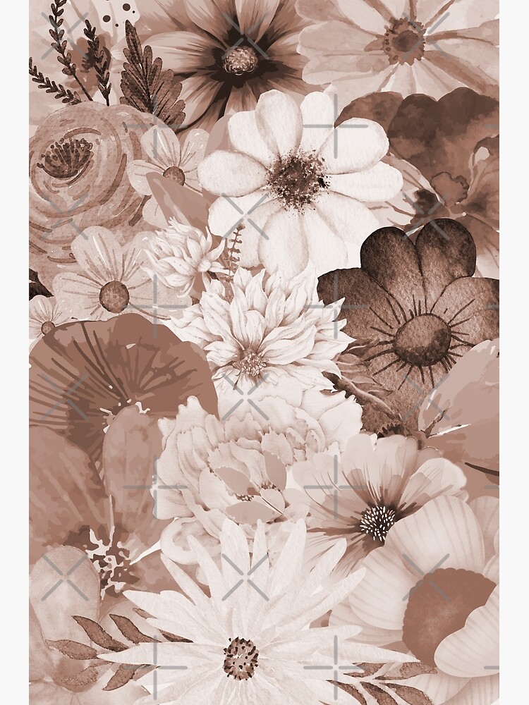 Thumbnail 3 of 3, Poster, Vintage Flowers #2 designed and sold by OneDayArt.