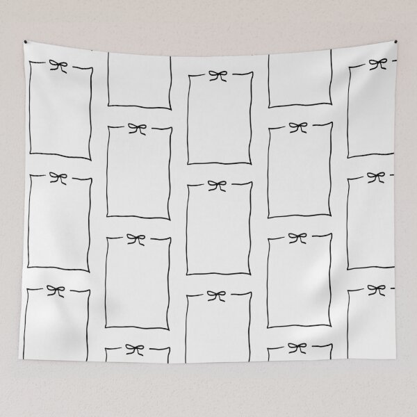 Item preview, Chic Lines: Black and White Minimalist Borders designed and sold by RM-Journey.