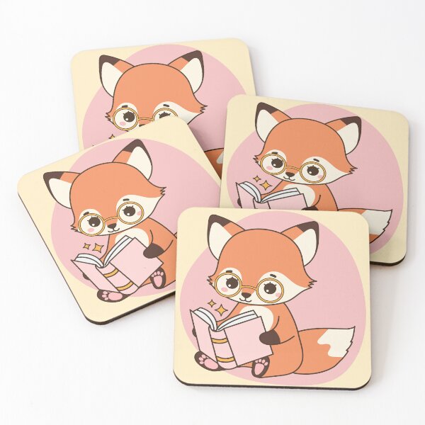 Item preview, Foxy Reader - Fox Reading a Book designed and sold by CMB-Editing.