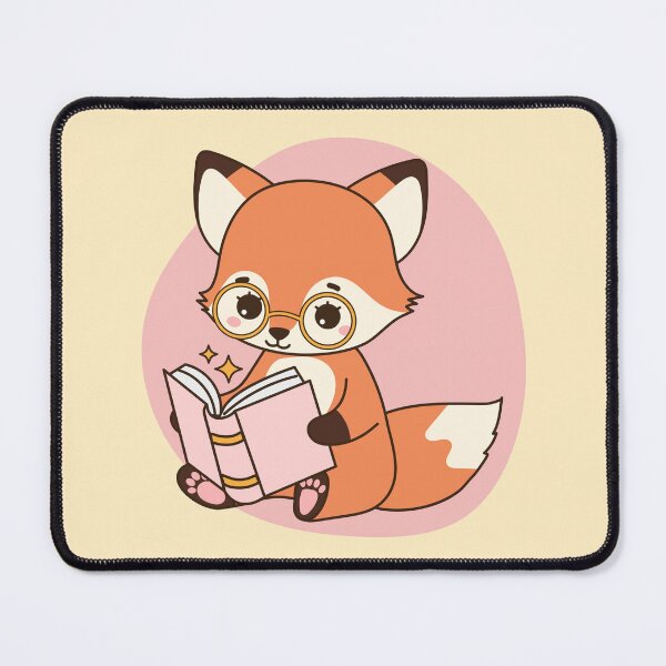 Item preview, Foxy Reader - Fox Reading a Book designed and sold by CMB-Editing.