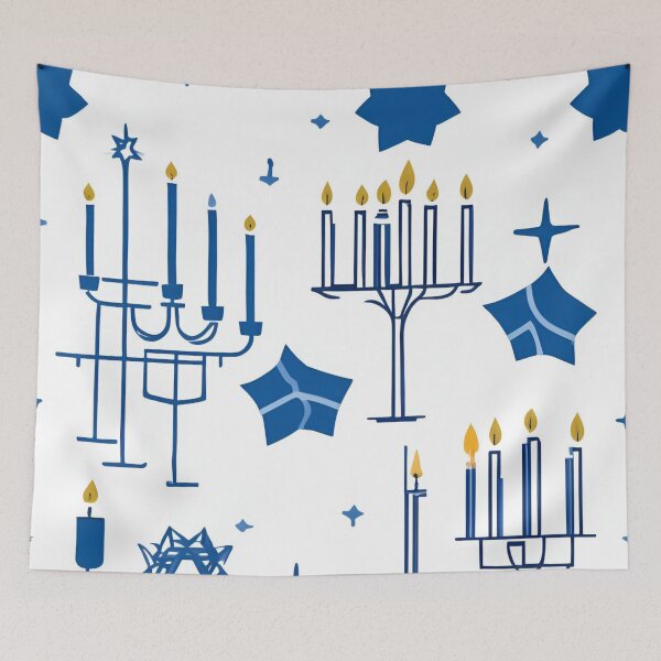 Item preview, Minimalistic Hanukkah designed and sold by industrialcraft.