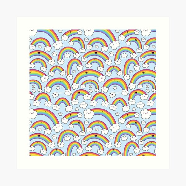 Rainbows Everywhere! Art Print