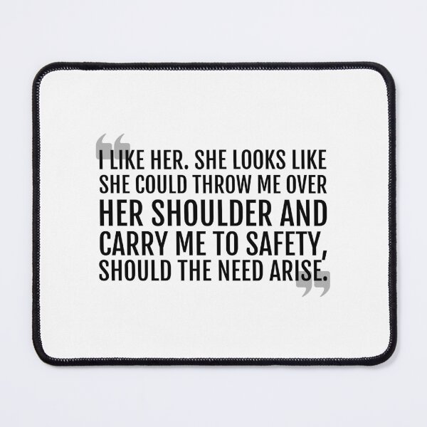 Item preview, I Like Her - Funny Shadowheart BG3 Quote designed and sold by megogilvie.
