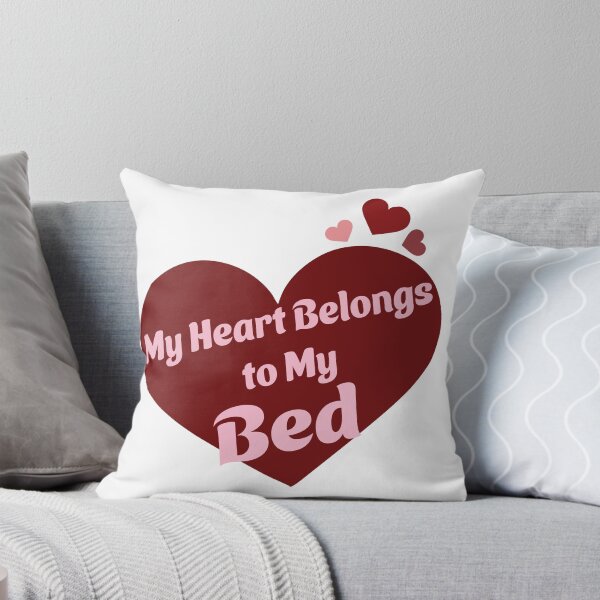Item preview, My Heart Belongs to my bed designed and sold by Zaida099.