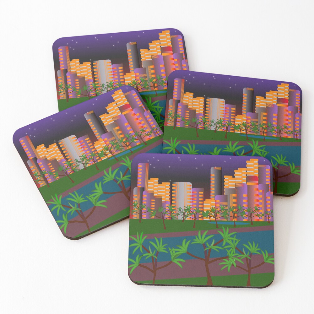 Item preview, Coasters (Set of 4) designed and sold by RGSMOOTHFINGER.