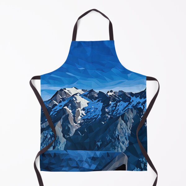 Item preview, Flying thru Cascade Mountains (Poly Art) designed and sold by flyscenicair.