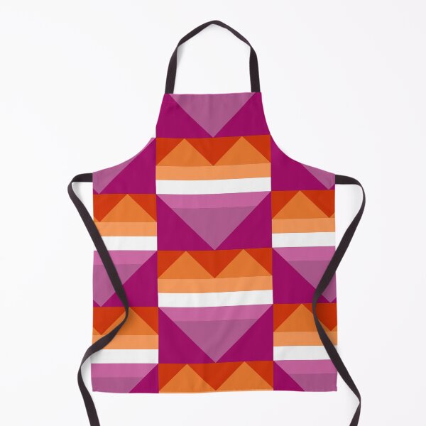 Item preview, Quilt Heart Lesbian Pride Flag designed and sold by BerrySisterQlts.