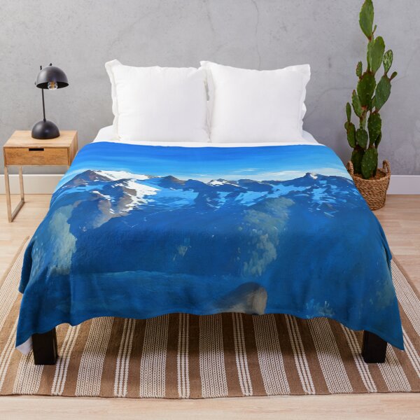 Item preview, Flying thru Cascade Mountains (Impressionist) designed and sold by flyscenicair.