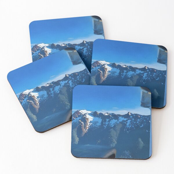 Item preview, Flying thru Cascade Mountains (Oil Painting) designed and sold by flyscenicair.
