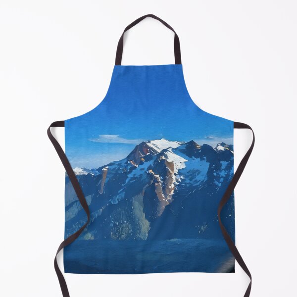 Item preview, Flying thru Cascade Mountains (Oil Painting) designed and sold by flyscenicair.