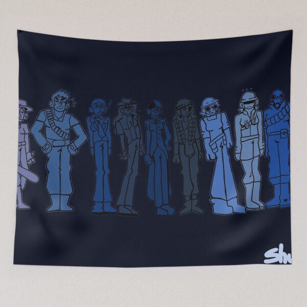 Item preview, Genderbent tf2 BLU ver. designed and sold by figure7art.