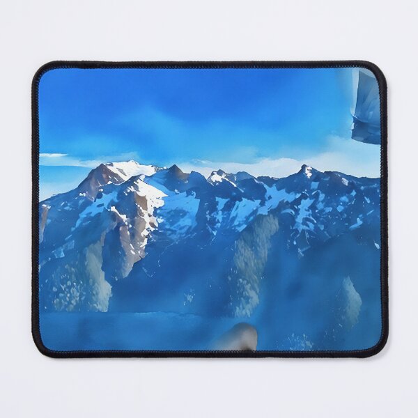 Item preview, Flying thru Cascade Mountains (Watercolor) designed and sold by flyscenicair.