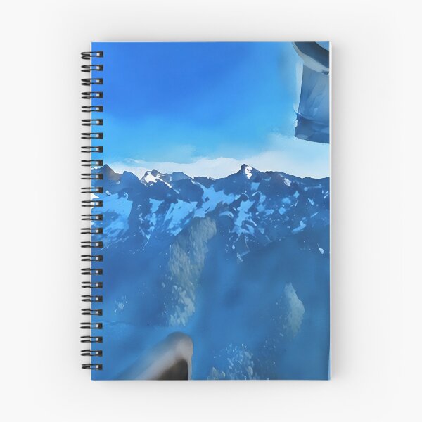 Item preview, Flying thru Cascade Mountains (Watercolor) designed and sold by flyscenicair.