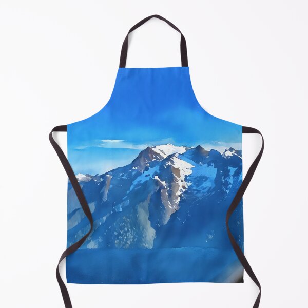 Item preview, Flying thru Cascade Mountains (Watercolor) designed and sold by flyscenicair.