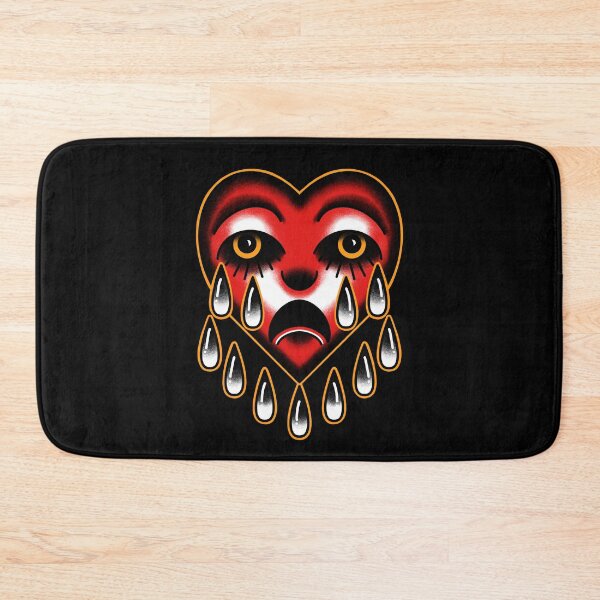 Item preview, old school crying heart designed and sold by LEEX337.