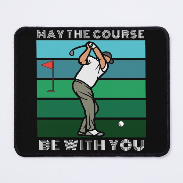 Item preview, May The Course Be With You Golfer designed and sold by MaxOutDesign.