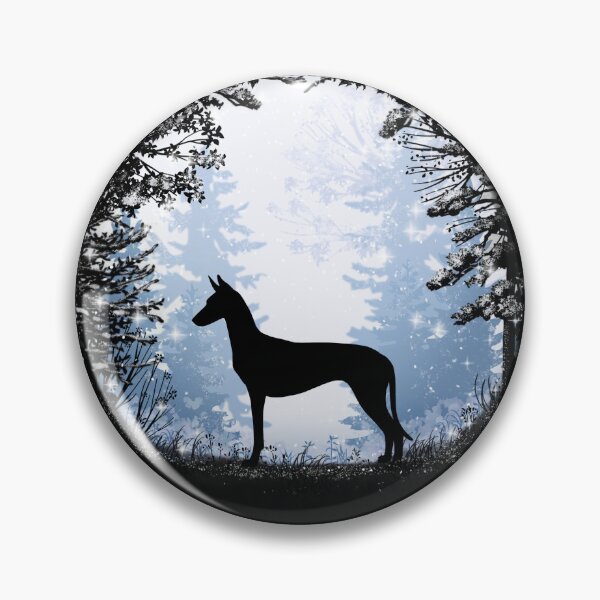 Item preview, “First Snow” Pharaoh Hound designed and sold by Spinyflowerart.