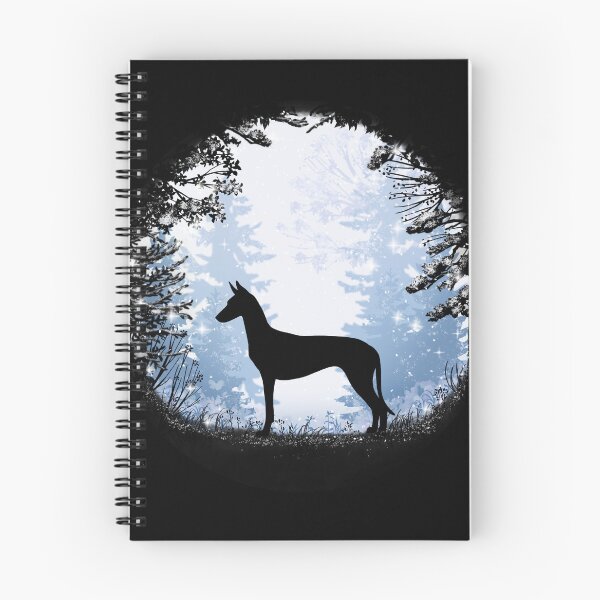 Item preview, “First Snow” Pharaoh Hound designed and sold by Spinyflowerart.