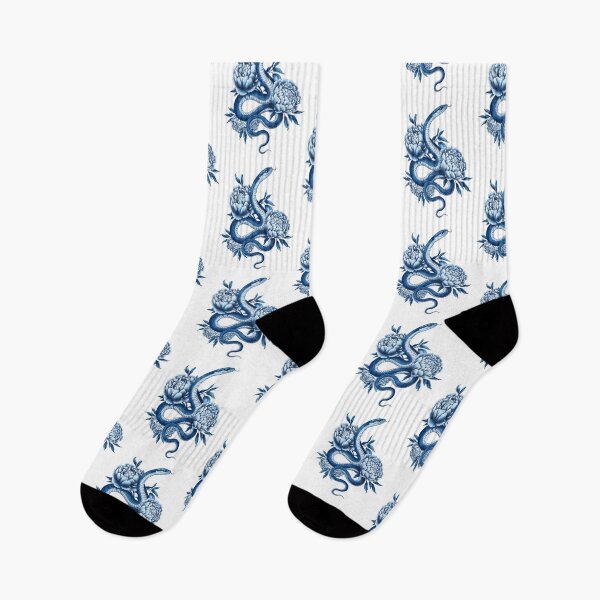 Item preview,  Blue Snake and peony designed and sold by Roy & Tiffany.