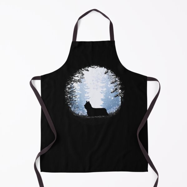 Item preview, “First Snow” Skye Terrier designed and sold by Spinyflowerart.
