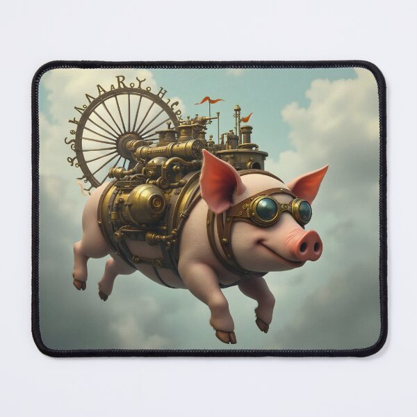 Item preview, The Flying Pig designed and sold by PictureNZ.