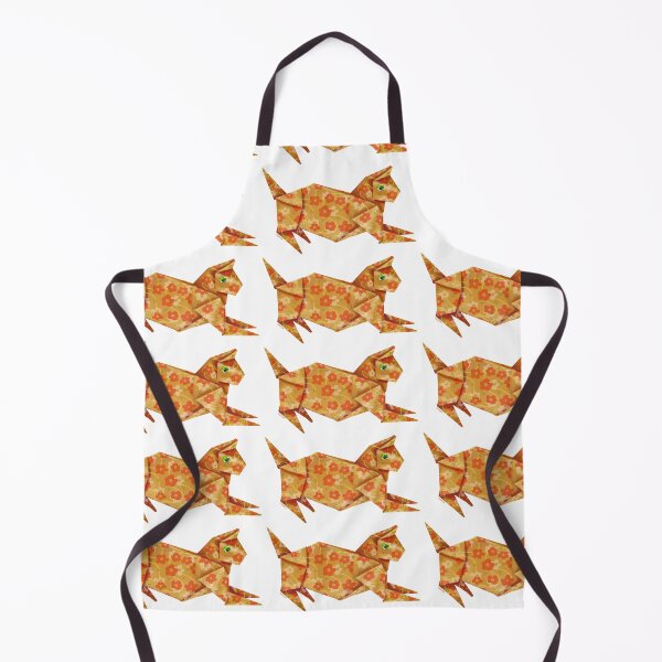 Item preview, Googly-Eyed Cat - Orange with Flowers designed and sold by TimeLady's Closet.