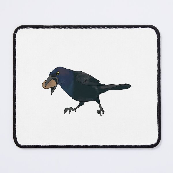 Item preview, Grackle with a Peanut designed and sold by Fawnadeer.