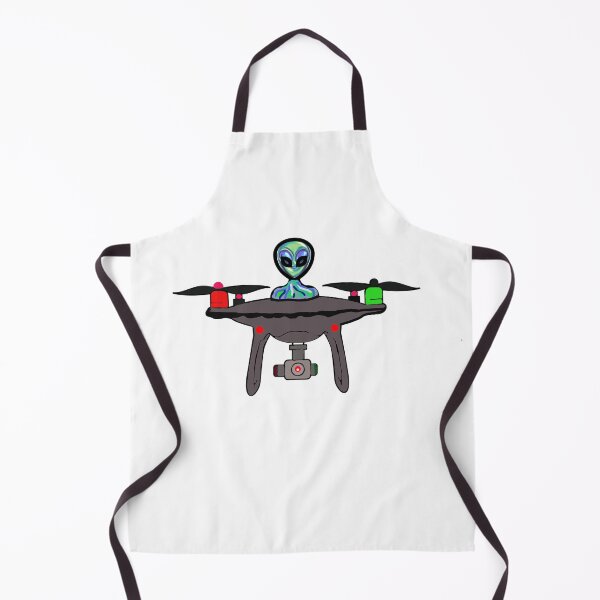 Item preview, Funny UFO alien drone driver design. designed and sold by spinningvisions.