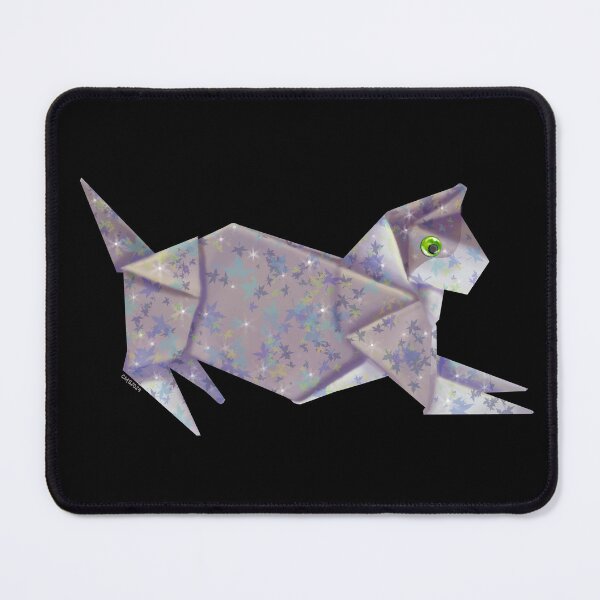 Item preview, Googly-Eyed Cat - Gray with Leaves designed and sold by TimeLady's Closet.