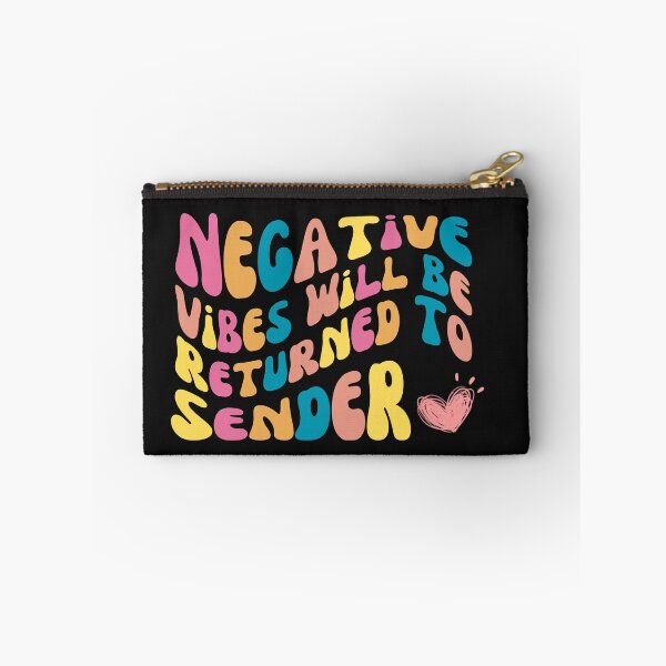 Item preview, Retro Negative Vibes Will Be Returned To Sender designed and sold by AlienOccupation.