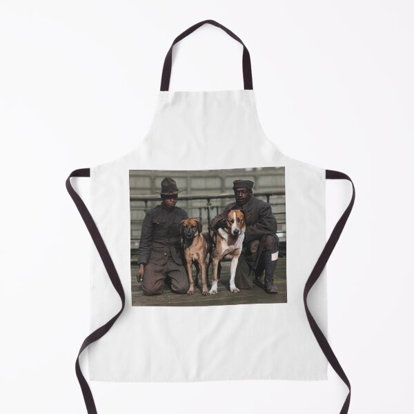 Item preview, American soldiers with dogs in WWI designed and sold by 19th Century in Color.