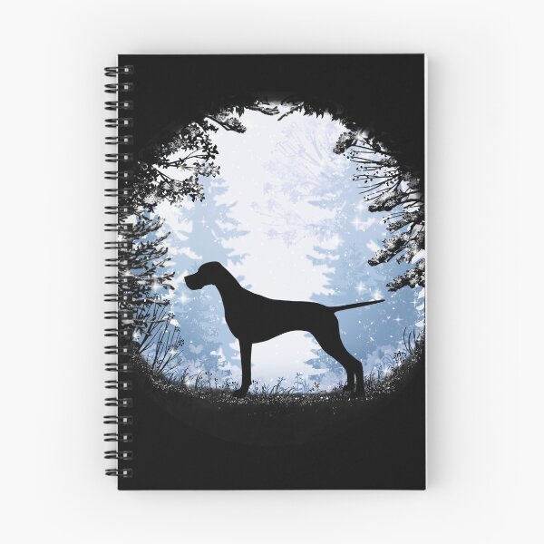 Item preview, “First Snow” Pointer Dog designed and sold by Spinyflowerart.