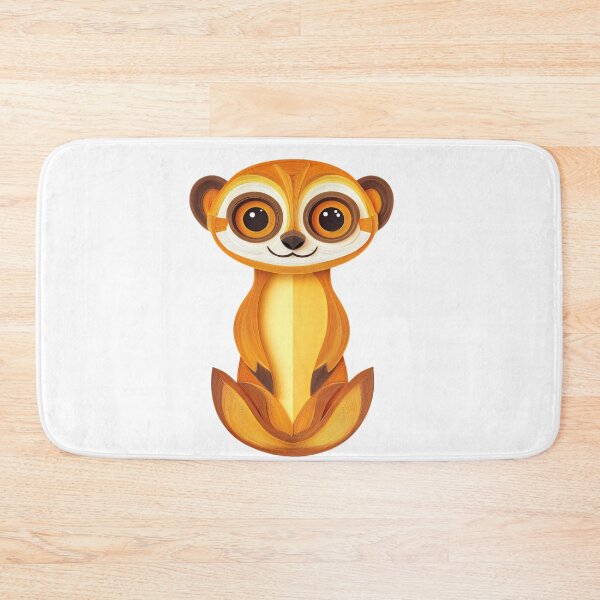 Item preview, Cute Quilled Paper Meerkat designed and sold by PrintsByFrank.
