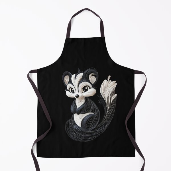 Item preview, Cute Quilled Paper Skunk designed and sold by PrintsByFrank.