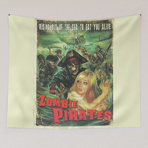 Item preview, Original Movie poster art for "Zombie Pirates" designed and sold by PMAEntertain.