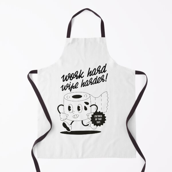 Item preview, Work hard, wipe harder! designed and sold by bosilvercat.