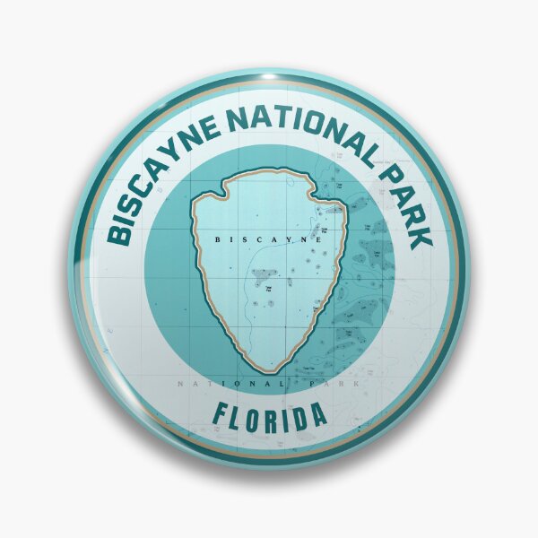 Item preview, Souvenir Map - Biscayne National Park designed and sold by Willz Designz.