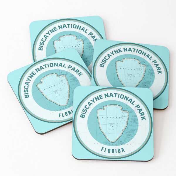 Item preview, Souvenir Map - Biscayne National Park designed and sold by Willz Designz.
