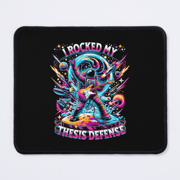 Item preview, I Rocked My Thesis Defense | Thesis Defense Present | PhD Graduation Present | Masters Degree Thesis designed and sold by jadedscientist.