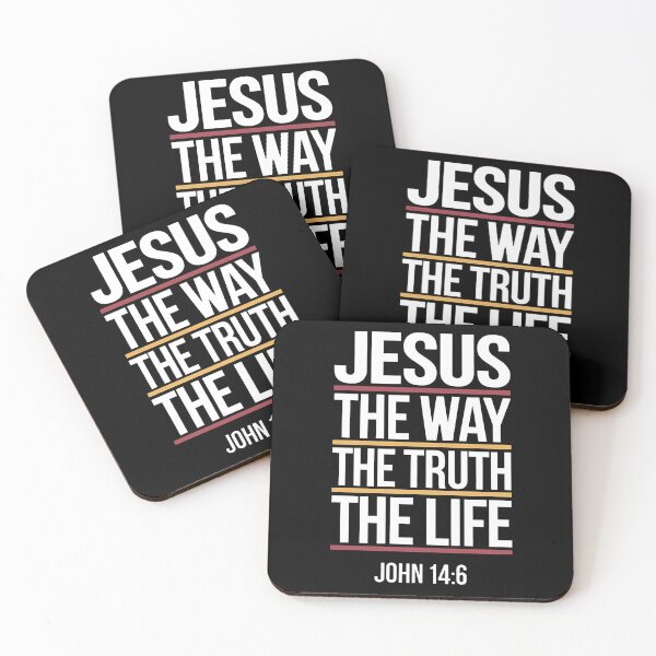 Item preview, Jesus The Way The Truth The Life John 14:6 Christian Design designed and sold by Karsten Stier.
