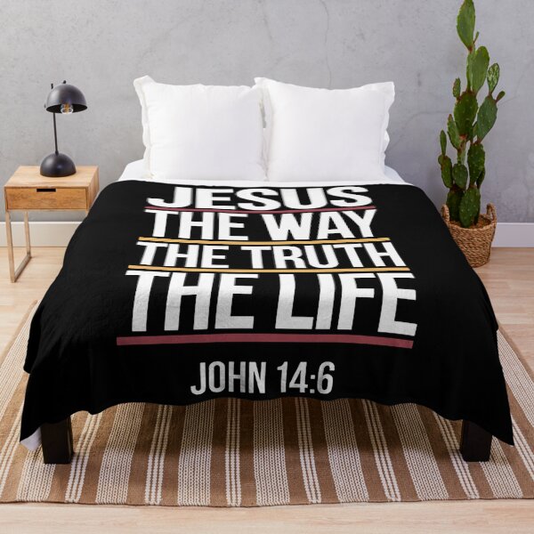 Item preview, Jesus The Way The Truth The Life John 14:6 Christian Design designed and sold by Karsten Stier.