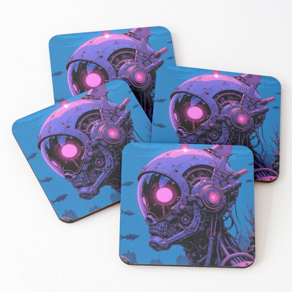 Item preview, Robot futuristic purple, Robot #005 futuristic purple designed and sold by Martinez-TS.