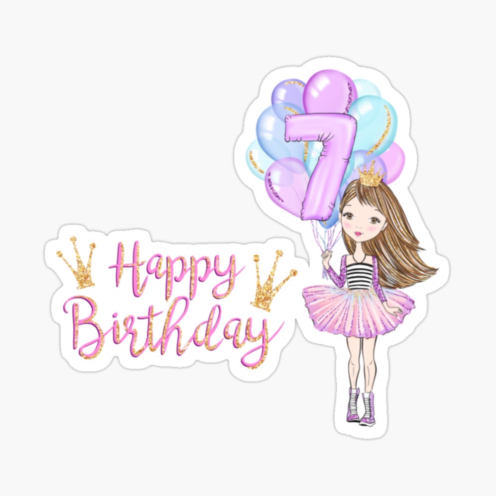 Happy 7th Birthday Girl