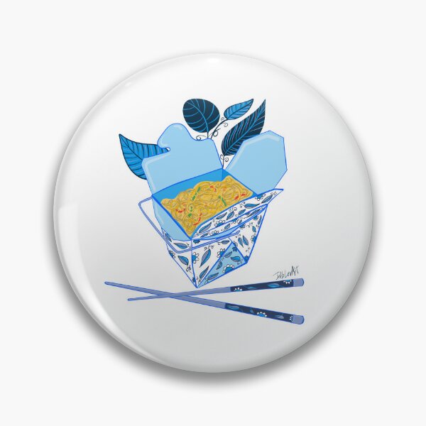 Item preview, Takeout Illustration-Blue designed and sold by deblevart.